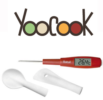 Spatule Thermomètre amovible Yoocook